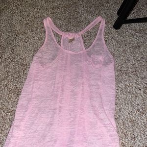 Pink tank top